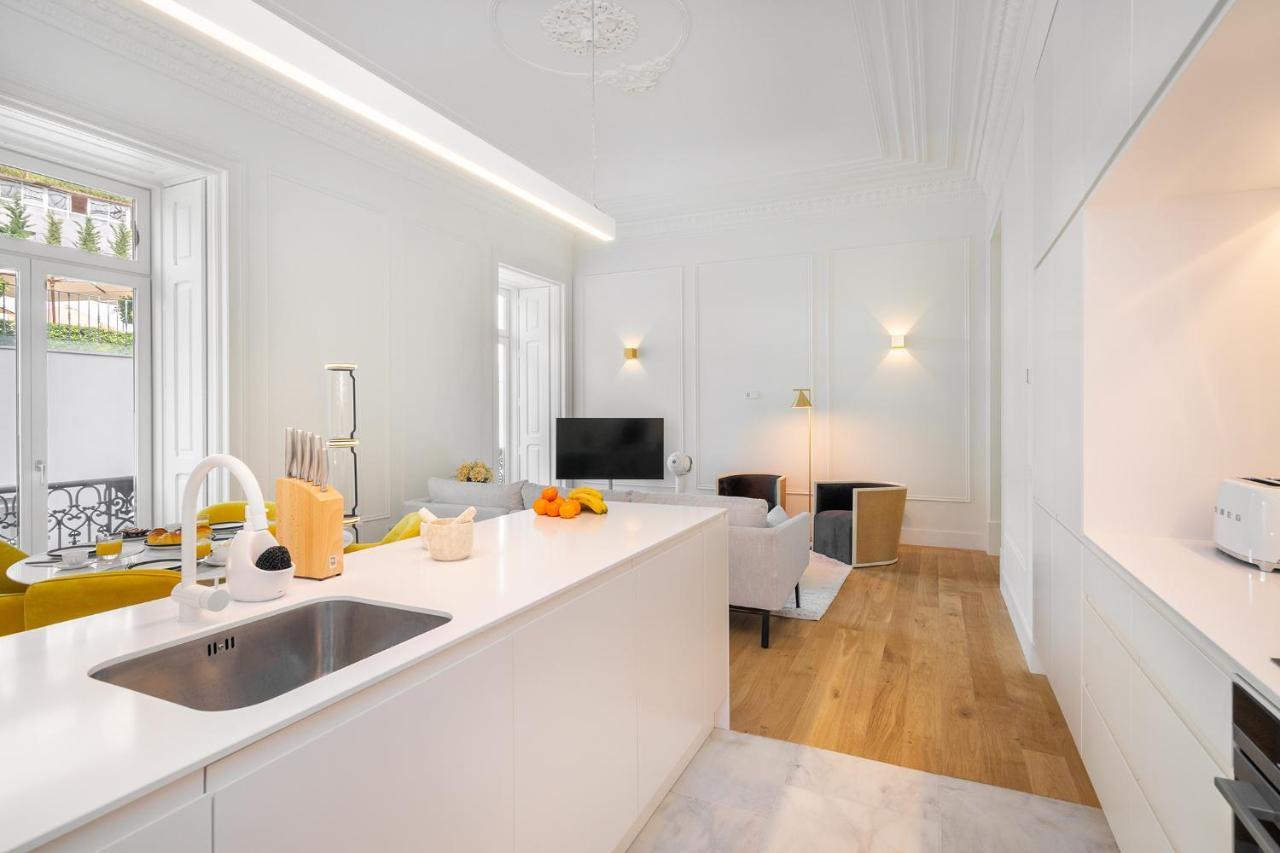 Whome | Av. Da Liberdade Deluxe Apartment W/ S-Pool, Gym & Parking Lissabon Exterior foto